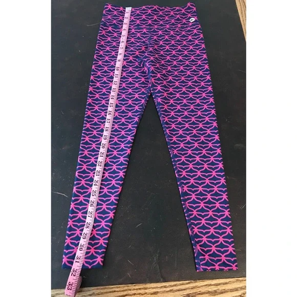 Vineyard Vines Whale Tail Around Town Patterned Leggings - Size EX Small - NWT - Picture 8 of 13